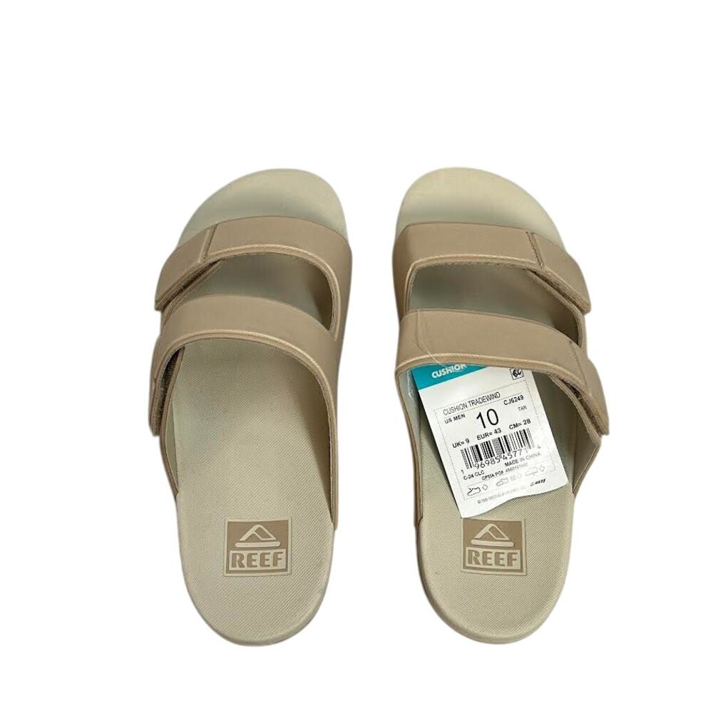 NWT! REEF Men's Cushion Tradewind‎ SE Slides SIZE-10